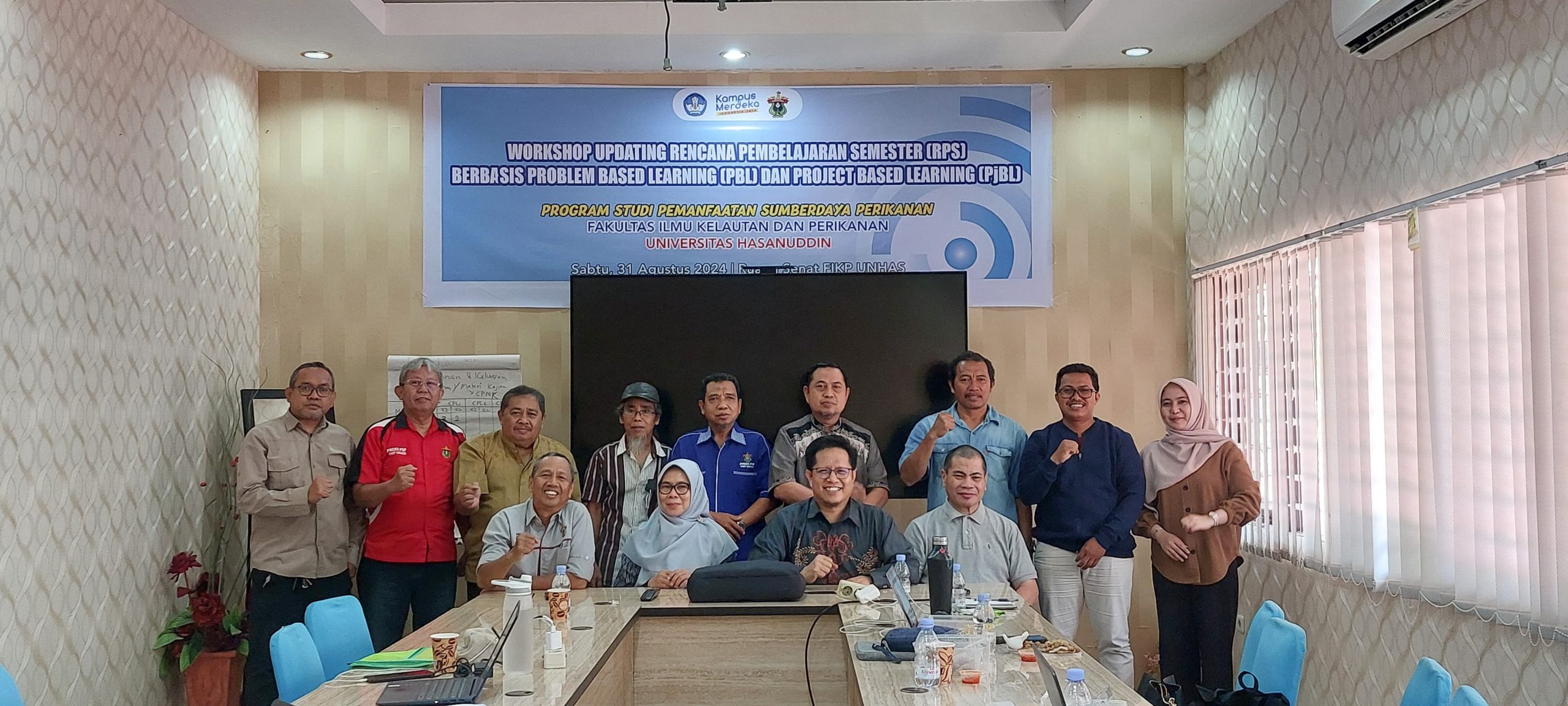 Workshop on Updating Semester Learning Plan (RPS) Based on PBL and PjBL for Fisheries Resource Utilization Study Program