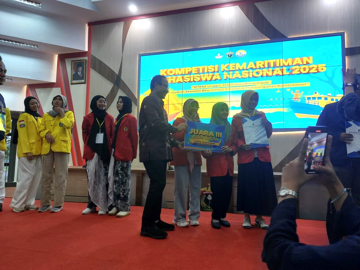 Student of Capture Fisheries Study Program Win 3rd Place at the National Maritime Student Competition